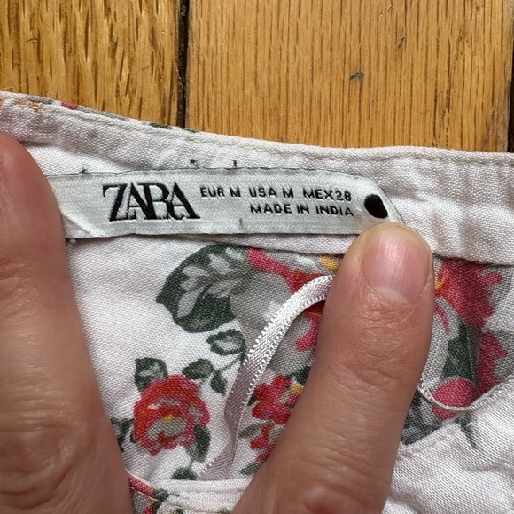 Zara linen blend blouse - Picture 6 of 9